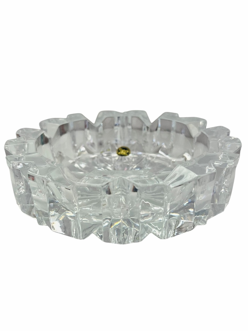 Hoya Corporation Cut Glass Crystal  Made in Japan Bowl